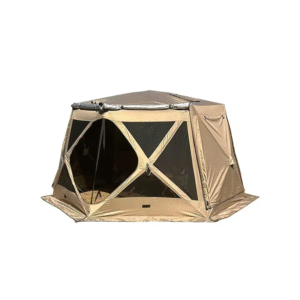 Quick-opening octagonal spherical tent