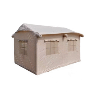 Inflatable outdoor camping tent